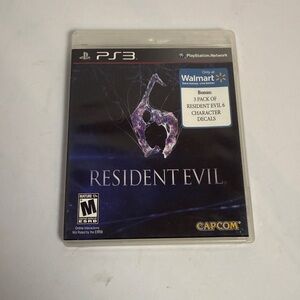 Resident Evil 6 - Sony Playstation 3 PS3 Pristine Tested Authentic 1Y Guarantee
